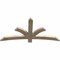 Ekena Millwork Davenport Rough Sawn Timber Gable Bracket, Douglas Fir, 60"W x 30"H x 2"D x 4"F, 12/12 Pitch GBW060X30X0204DAV00RDF - alternate 4